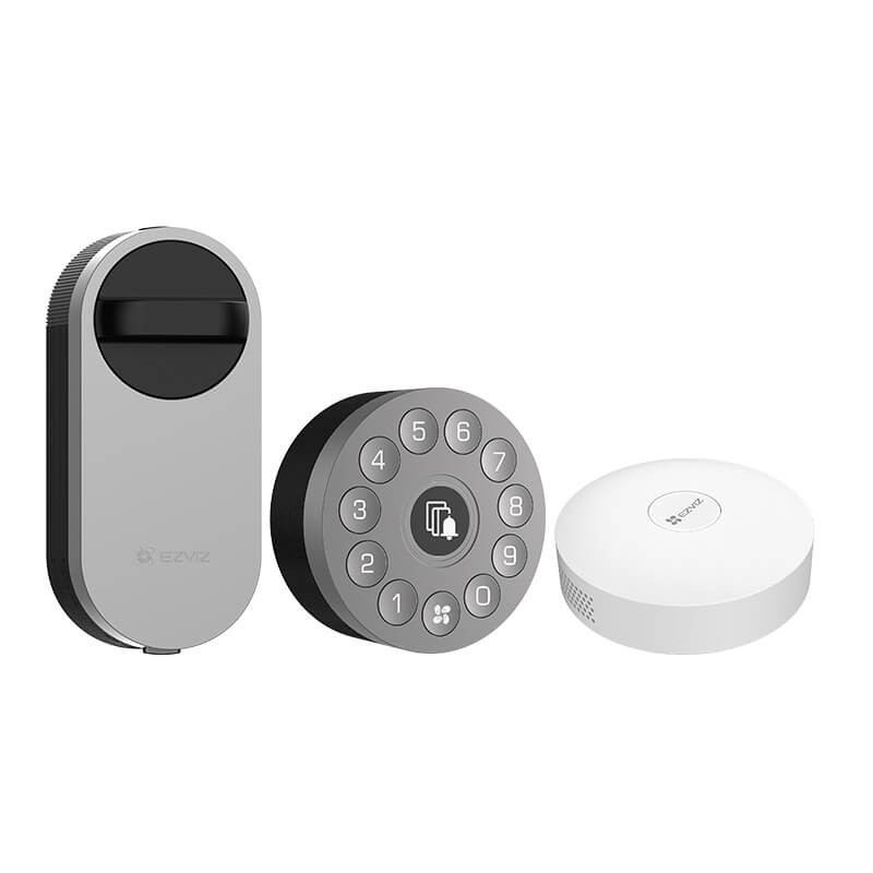 Набір замків EZVIZ DL01S Замок + клавіатура + загальний замок A3 Hub Набір замків EZVIZ DL01S Замок + клавіатура + загальний замок A3 Hub