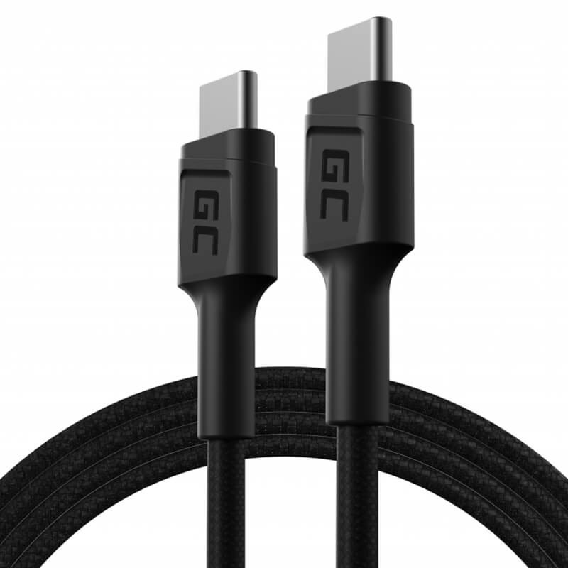 Przewód Green Cell PowerStream USB-C - USB-C (120 cm) Przewód Green Cell PowerStream USB-C - USB-C (120 cm)