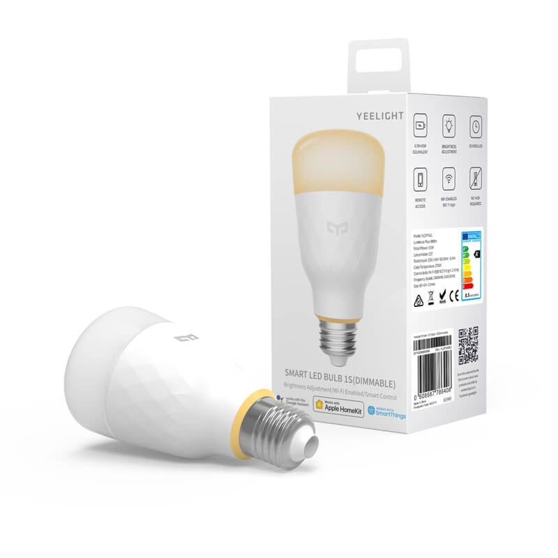 Світлодіодна лампа Yeelight 1S-E27 (біла) Світлодіодна лампа Yeelight 1S-E27 (біла)