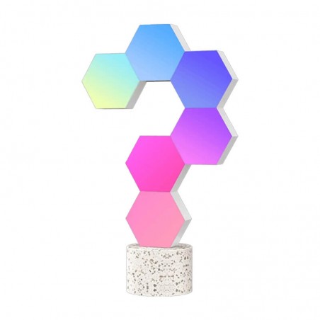 Panel oświetleniowy Cololight Hexagon Plus Starter Kit (7 paneli, kontroler)