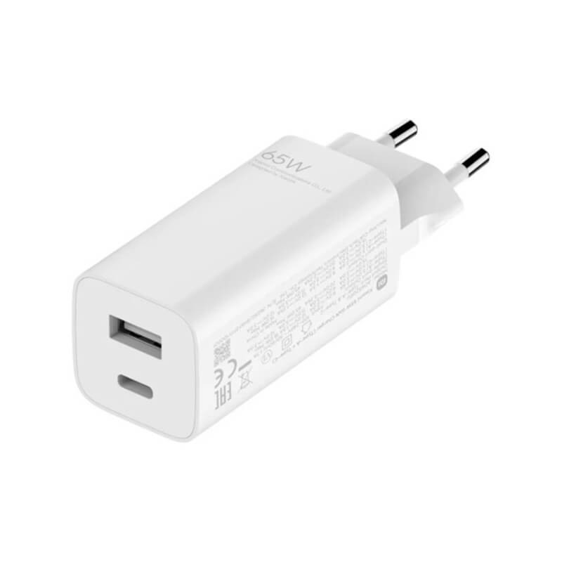 Зарядний пристрій Xiaomi 65Вт (USB-А, USB-C) Зарядний пристрій Xiaomi 65Вт (USB-А, USB-C)
